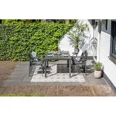 Garden Impressions 4-persoons tuinset - 4 Cosmo stoelen -Gosford tafel-