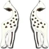 Charme Bijoux Oorbellen -Giraf -RVS-