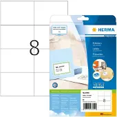 Herma PREMIUM etiketten, A4, 105 x 74 mm, wit, permanent hechtend - 4 stuks