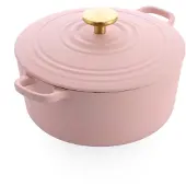 BK Braadpan Bourgogne Stoofpot Blush Pink 24 cm