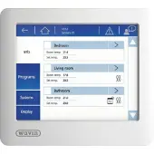 Wavin Sentio LCD Display Touchscreen, incl. ethernetkabel