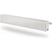 Radson paneelradiator Integra Plint, staal, wit, (hxlxd) 200x2000x152mm, 33