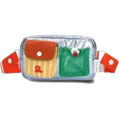 Sticky Lemon Meisjes Heuptassen Bike Bag - Zilver - Maat ONESIZE