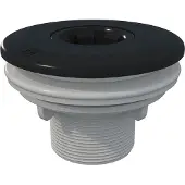 Aquasphere Fluidra verstelbare inspuiter (Ø14/20/25 mm) met borgmoer - antraciet