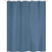 MSV Douchegordijn Navy Donkerblauw 180cm