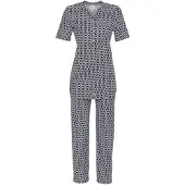 Ringella Katoenen pyjama nachtblauw | Maat 40