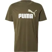 Puma Functioneel shirt 'Ess No.1' kaki / zwart / wit