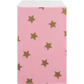 Rotim 200x Papieren Zakjes Stars Gold 12x19cm