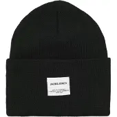 Jack & Jones Muts 'Long Knit' zwart / wit