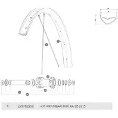 Mavic Xa 35 Velg
