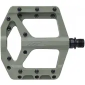 HT Components Paar Supreme-C PA32A Olijfgroene vlakke pedalen