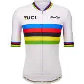 Santini Uci World Champion 2025 Korte Mouw Wielertrui