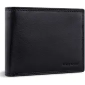 Bugatti Leren portemonnee Savona Wallet With Flap 7CC Black zwart