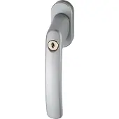ABUS Greepenset, Venstergreep afsluitbaar FG200, zilver (Raamgrepen)