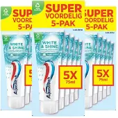 Aquafresh 3x 5-pack Tandpasta White & Shine 5 X 75 Ml