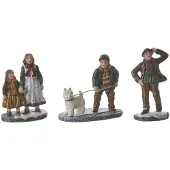 Luville Kerst kersthuisje village people set