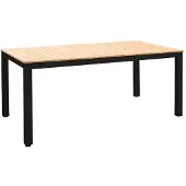 Yoi Tuintafel Arashi Black Teak 169 x 90 cm