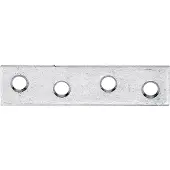 Alberts plat verbindingsstuk L 60 mm B 14 mm S 1,75 mm staal ...
