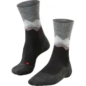 Falke TK2 anti-blaar dik wol functioneel materiaal wandelsokken heren zwart - maat 39-41