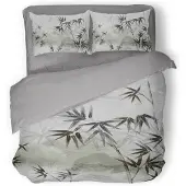 Eleganzzz Dekbedovertrek Micropercal Silent Grove - grey 240x200/220cm
