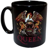Rock Off Queen - Logo - Classic Crest - Bedrukte Mok Beker
