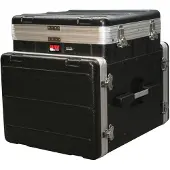 Gator GRC-10X8 Moulded Side Console Rack Case 10U Top 8U Side