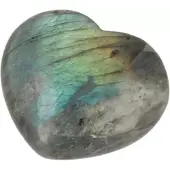 Spiru Edelstenen Hart Labradoriet (45 mm)