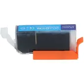 PrintAbout Inktcartridge CLI-521C Cyaan geschikt voor Canon
