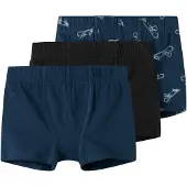 Name it Onderbroek navy / antraciet / wit