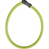 ABUS kabelslot 4408C - cijferslot - 65 cm lange stalen kabel met kunststof omhulsel - -Security Level 2 - Groen