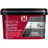 V33 Keukenverf Renovatie Perfection Antraciet Zijdeglans 2l
