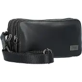 Bric's Leren Schoudertas Utensil zak Torino Pouch Black Zwart