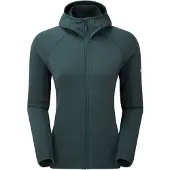 Montane F Protium Hoodie, fleece, dames, donkergroen