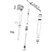 RockShox 125 Mm Reverb Axs B1 Bovenbuis