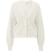QS Gebreid vest ecru