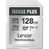 Lexar Image Plus 128GB SDXC UHS-I V30 - R205/W150 MB/s
