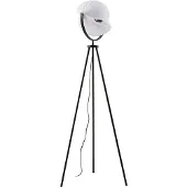 LUCANDE Vloerlampe , Helva, dimbare, Zwart, Woonkamer, Kunststof, Scandinavisch