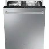 Smeg Onderbouw vaatwasser Vaatwasser, Classici, Onderbouw, 60 cm, Aantal couverts: 13, Roestvrij staal, C
