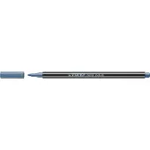 Stabilo Viltstift stabilo 68/805 metallic blauw | 10 stuks
