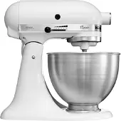 KitchenAid 5K45SSEWH Keukenmachine 4.3 L mengkom - wit