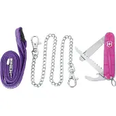 Victorinox 0.2373.T5 0.2373.T5 Zwitsers zakmes Aantal functies 9 Roze (transparant)