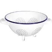 Karl Krüger KKÜ Stand Zeef Ø22cm Email, Keukenzeef, Wit