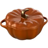 Staub pompoen pannetje van aardewerk 0,7 l kaneel