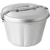 Dr. Oetker Stoompan voor Pudding & Desserts - Aluminium - Ø21 x 165cm