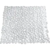 Wenko Anti-slip Douchemat Paradise 54x54cm transparant - Antislipmat voor douche - Met zuignappen