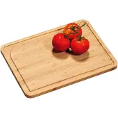 Kesper FSC Bamboe Houten Snijplank - Met Saprand - Snij Plank - Afm. 36 x 26