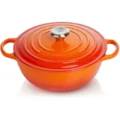 Le Creuset Marmite Braadpan Signature 'Oranjerood' Ø26cm / 4.1L