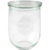 Weck 745 Tulpenvormig glas 6-delige doos 1 L zonder ringen en klemmen
