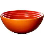 Le Creuset Signature diep bord 16 cm Oranjerood