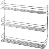 Metaltex - Pepito 3 Kruidenrek - 3 Etages - Polytherm - Zilvergrijs